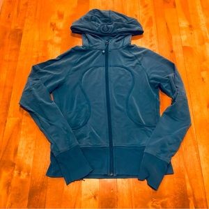 Lululemon “vintage” modal full zip scuba hoodie